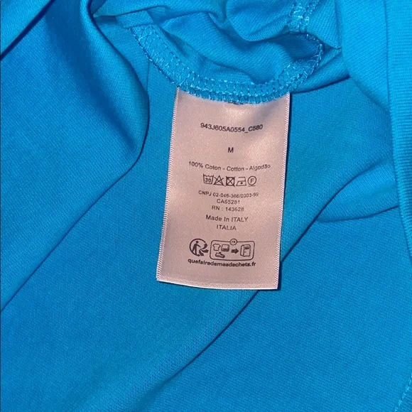 Dior men’s Blue T-Shirt size medium